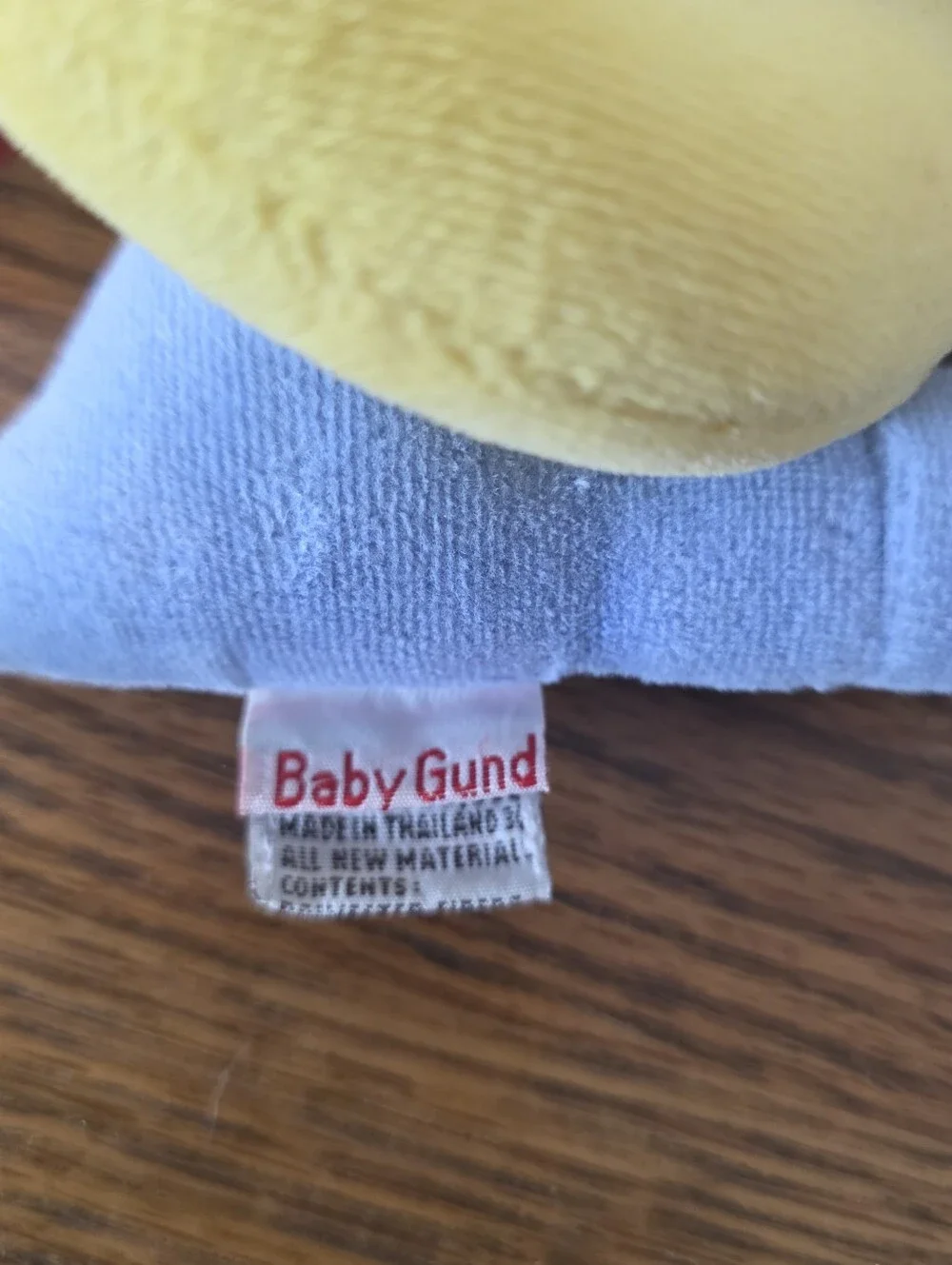 Retired GUND Kinder Gund 1985 Soft Plush Rattle 3 geometrical Shapes Baby Toy